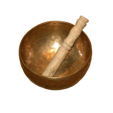 Tibetan singing bowl in 7 Metals Alloy - 600g to 699g