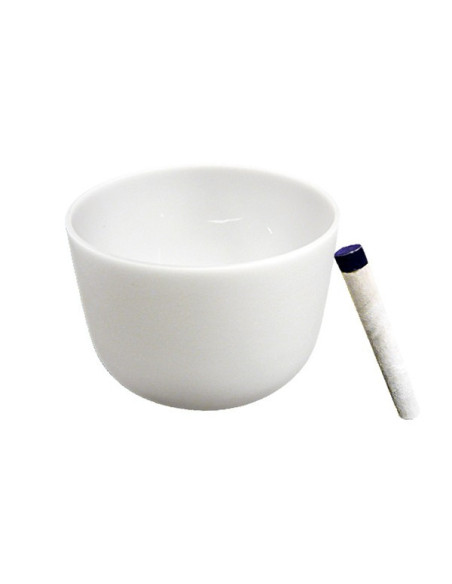 Bol chantant cristal de roche 28cm