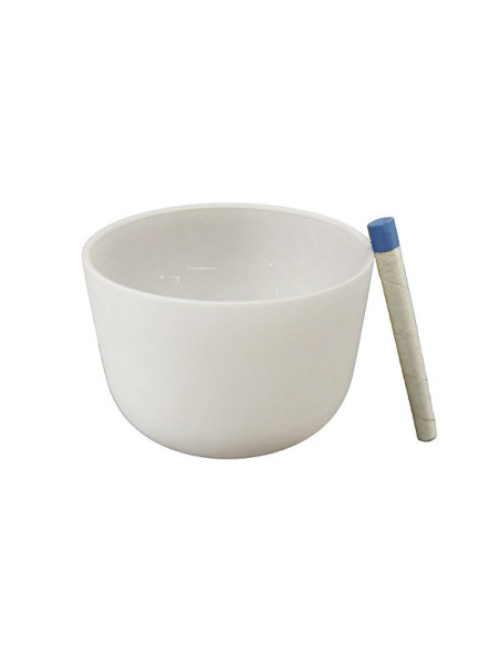 Bol chantant cristal de roche 23cm