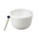 Singing bowl 12' - Frosted crystal