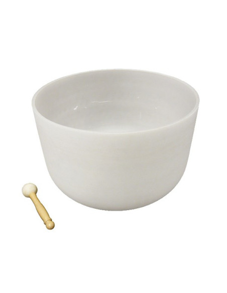 Bol chantant cristal de roche 41cm