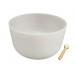 Singing bowl 18' - Frosted crystal