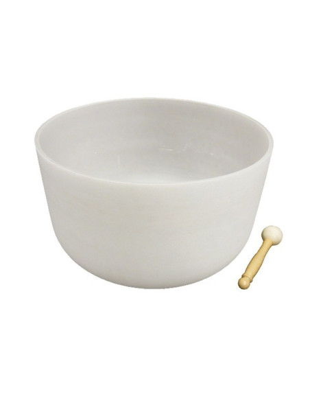Bol chantant cristal de roche 46cm