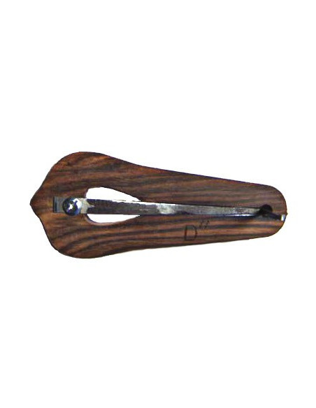 Guimbarde en bois - lame en métal (accordée) + étui 3 bois