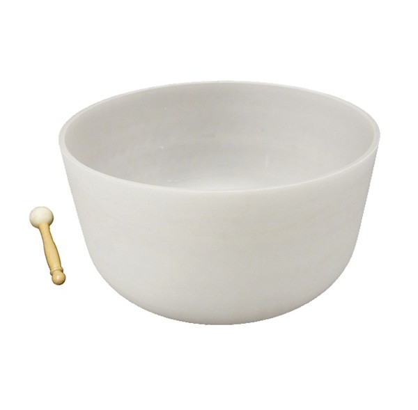 Singing bowl 20' - Frosted crystal