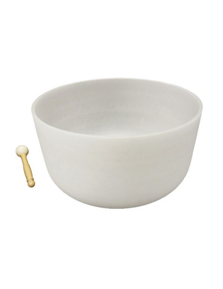 Bol chantant cristal de roche 51cm