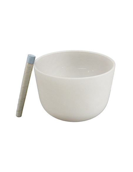 Bol chantant cristal de roche 25cm
