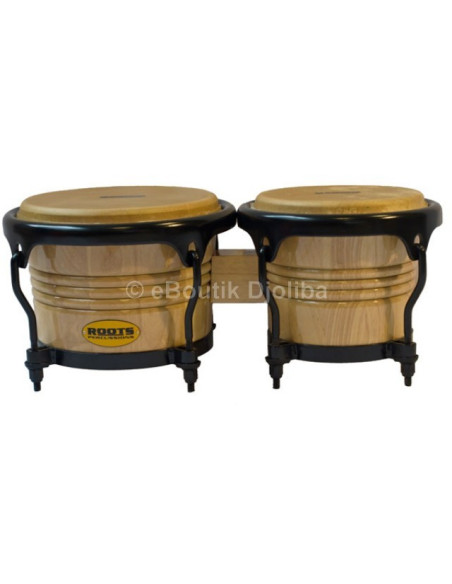 Bongos cercles noirs - ROOTS
