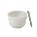 Singing bowl 7' - Frosted crystal