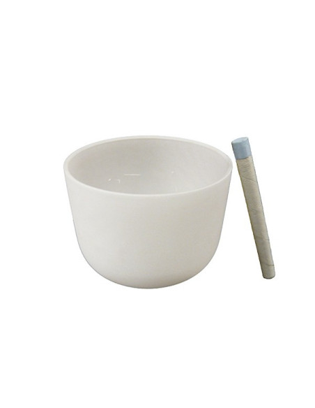 Bol chantant cristal de roche 18cm
