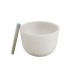 Singing bowl 8' - Frosted crystal