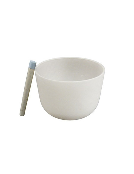 Bol chantant cristal de roche 20cm