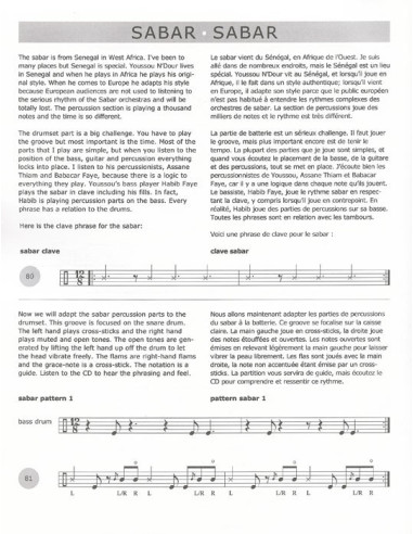 African rhythms & independence for drumset - Mokhtar Samba
