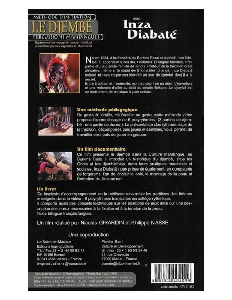 Le djembé - Inza Diabaté