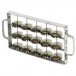 Rocar (chocalho) large frame, aluminium 30 pairs of jingles - Contemporânea