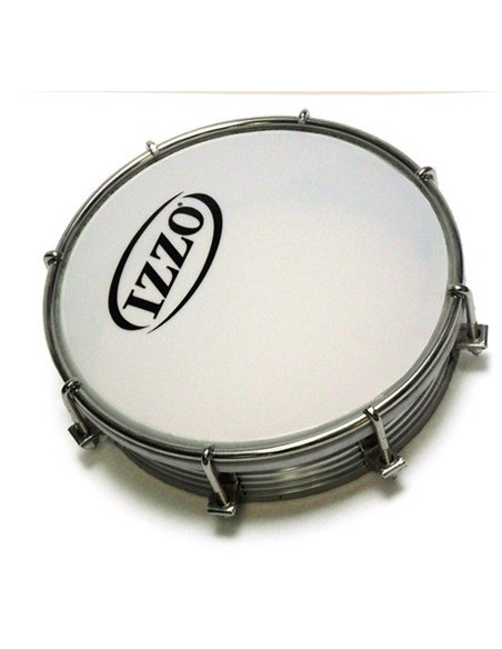 Tamborim aluminium 6" avec 8 tirants - Izzo