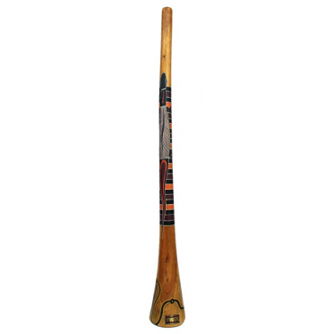 Didgeridoo Deluxe en Eucalyptus peint - 150cm - ROOTS