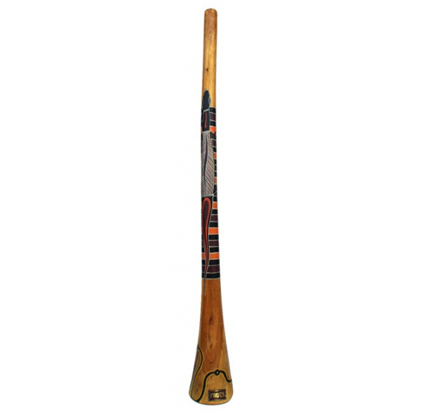 Didgeridoo Deluxe en Eucalyptus peint - 150cm - ROOTS