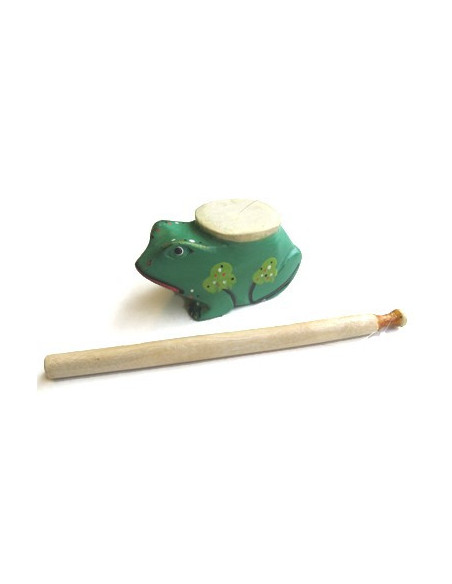 Taka-taka grenouille peint