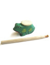 Taka-taka grenouille peint