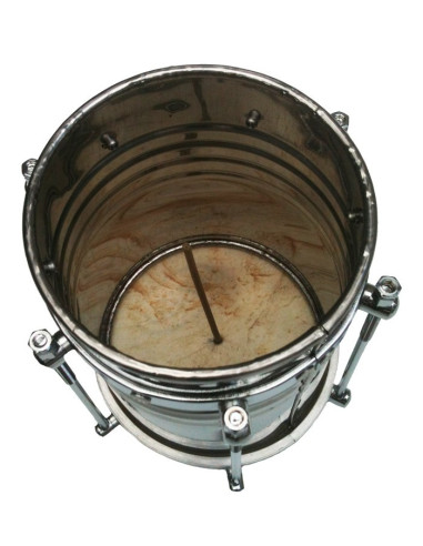 Cuíca inox 6" x 20 cm - Izzo
