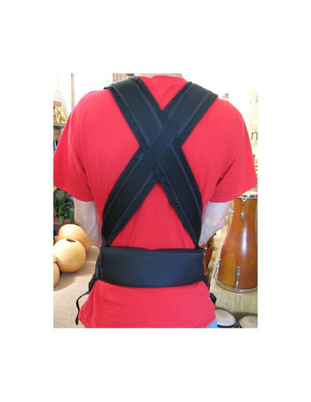 Sangle professionelle (harnais) pour djembé