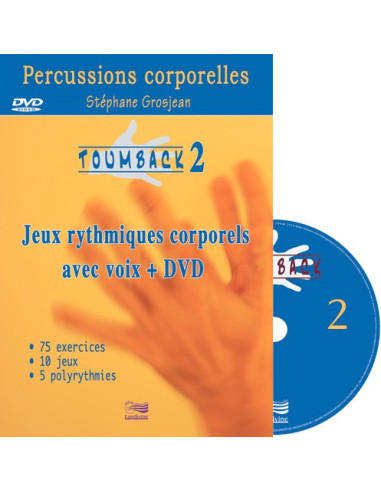 TOUMBACK 1 - Percussions corporelles - Livre + DVD