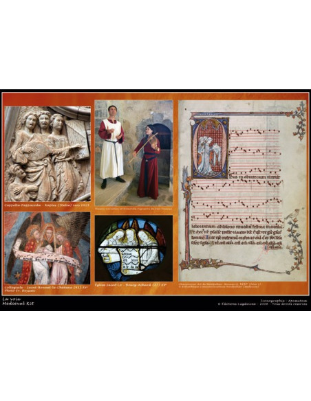 Médiéval'Kit - Autour du Moyen Âge - 12 Posters + 1 DVD + 1 fichier PDF