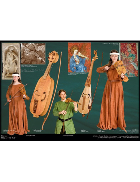 Médiéval'Kit - Autour du Moyen Âge - 12 Posters + 1 DVD + 1 fichier PDF