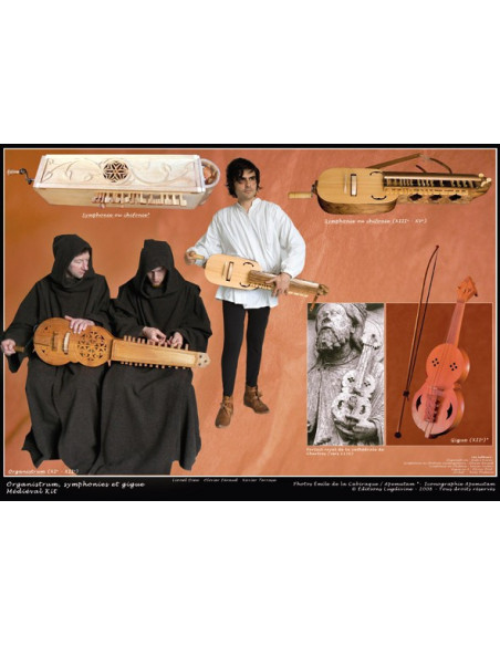 Médiéval'Kit - Autour du Moyen Âge - 12 Posters + 1 DVD + 1 fichier PDF