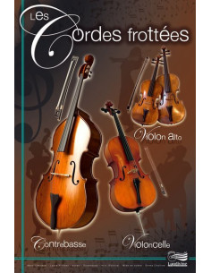 Posters 'Les instruments de l'orchestre' - 4 posters 60 cm x 42 cm  2