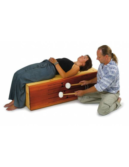 Tambour de bois (Bass) 8 tons - Ré pentatonique
