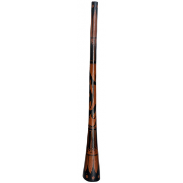 Didgeridoo Maori - Baked wood - 150-170cm - ROOTS