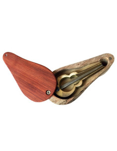 Guimbarde en bronze type 'anglaise' et son coffret 2