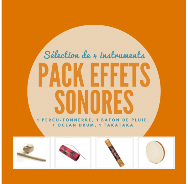 Pack Effets Sonores 4 instruments