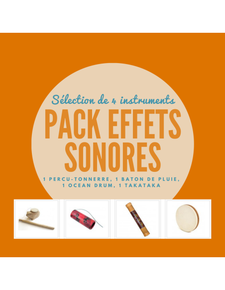 Pack Effets Sonores 4 instruments