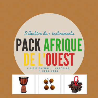 Pack Afrique de l'Ouest 3 instruments