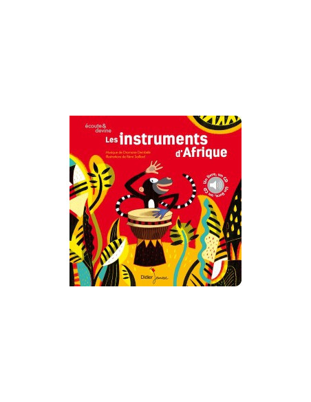  les  instruments d'Afrique - Livre + CD
