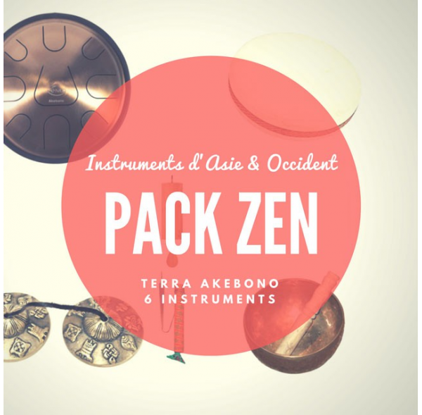 Pack Zen Terra Akebono - 6 instruments - Relaxation