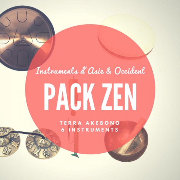 Pack Zen Terra Akebono - 6 instruments - Relaxation - Djoliba