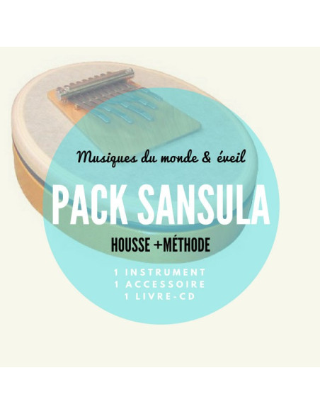 Pack Sansula + Méthode + Housse