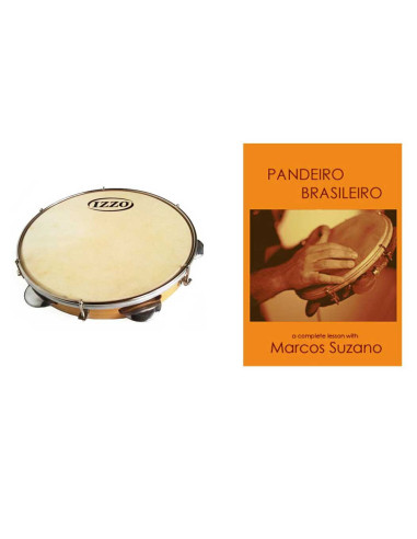 Pack Pandeiro Izzo + Méthode DVD + Housse