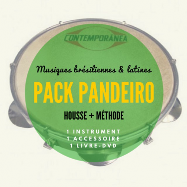 Pack Pandeiro Contemporanea Light 10" + Méthode + Housse
