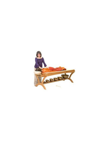 Table pour massages sonores en Frêne - TOUT INCLUS - FEELTONE