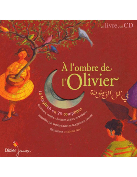 Ombre de l'olivier - Comptines et berceuses - Livre + cd