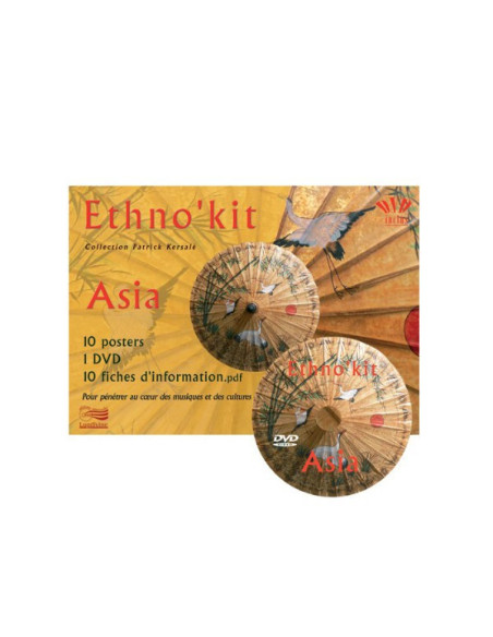 Ethno'Kit Asia - 10 Posters + 1 DVD + 1 fichier PDF