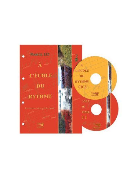 L'école du rythme - Découverte active du rythme par le chant - Livre + CD