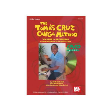 Méthode de congas Vol I - Tomas Cruz - Livre + DVD