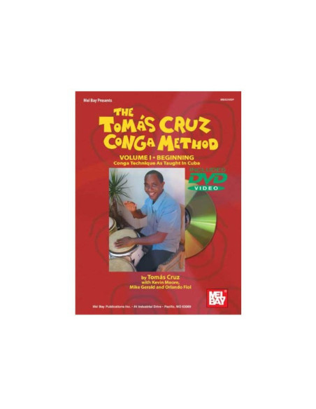 Méthode de congas Vol I - Tomas Cruz - Livre + DVD