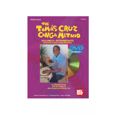 Méthode de congas Vol II - Tomas Cruz - Livre + DVD